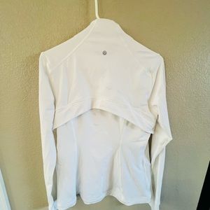 Lululemon women’s White Define Jacket size 10